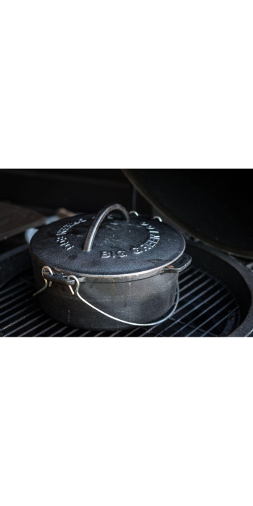 Казан чугунный для грилей Big Green Egg XXL, XL, L и M, 5.2 л Казан чугунный для грилей Big Green Egg XXL, XL, L и M, 5.2 л