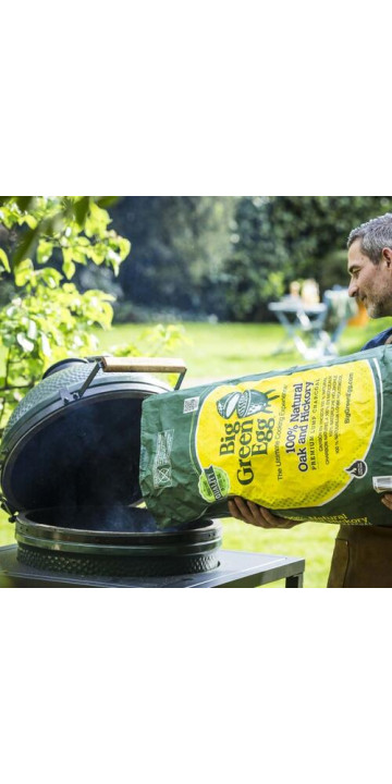 Натуральний вугілля преміум Big Green Egg 4,5кг Натуральний вугілля преміум Big Green Egg 4,5кг