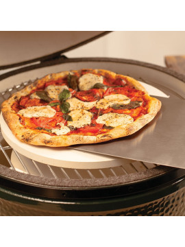 Плоская глиняная форма для выпекания для гриля Big Green Egg L 36см