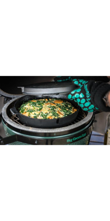 Сковорода чугунная для грилей Big Green Egg XXL, XL, L 36 см Сковорода чугунная для грилей Big Green Egg XXL, XL, L 36 см