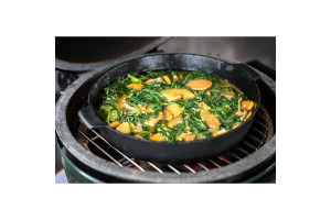 Сковорода чугунная для грилей Big Green Egg XXL, XL, L, M и MINIMAX 25 см
