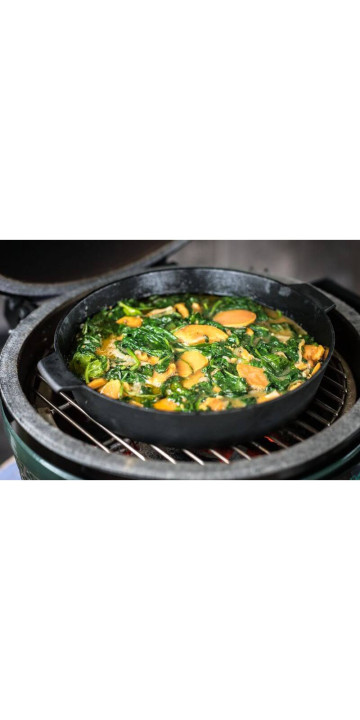 Сковорода чугунная для грилей Big Green Egg XXL, XL, L 36 см Сковорода чугунная для грилей Big Green Egg XXL, XL, L 36 см