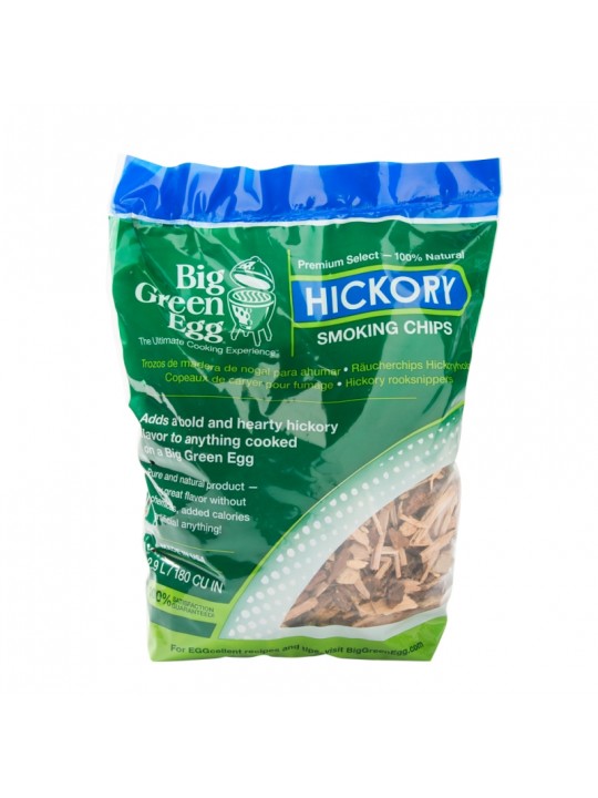 Щепа для копчения Big Green Egg Дерево Гикори Щепа для копчения Big Green Egg Дерево Гикори
