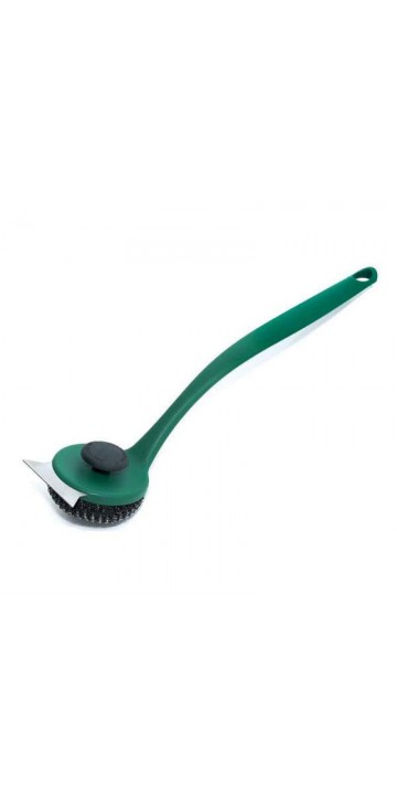 Шкребок зі щіткою для гриля Big Green Egg Шкребок зі щіткою для гриля Big Green Egg