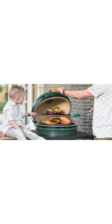 Решітка металева, дворівнева для грилю Big Green Egg XL Решітка металева, дворівнева для грилю Big Green Egg XL