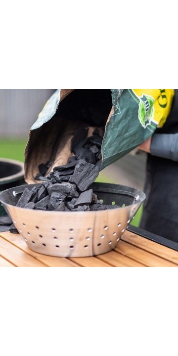 Корзина для угля к грилю Big Green Egg M стальная