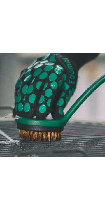 Скребок сo щеткой для гриля Big Green Egg Скребок сo щеткой для гриля Big Green Egg