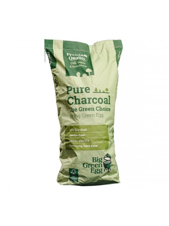 Бездымный древесный уголь Big Green Egg Pure Charcoal, 9 кг Бездымный древесный уголь Big Green Egg Pure Charcoal, 9 кг