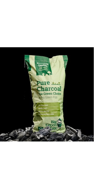 Бездымный древесный уголь Big Green Egg Pure Charcoal, 9 кг Бездымный древесный уголь Big Green Egg Pure Charcoal, 9 кг