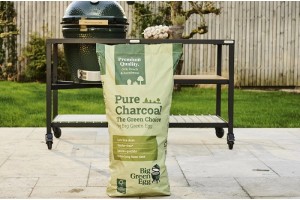 Бездымный древесный уголь Big Green Egg Pure Charcoal, 9 кг