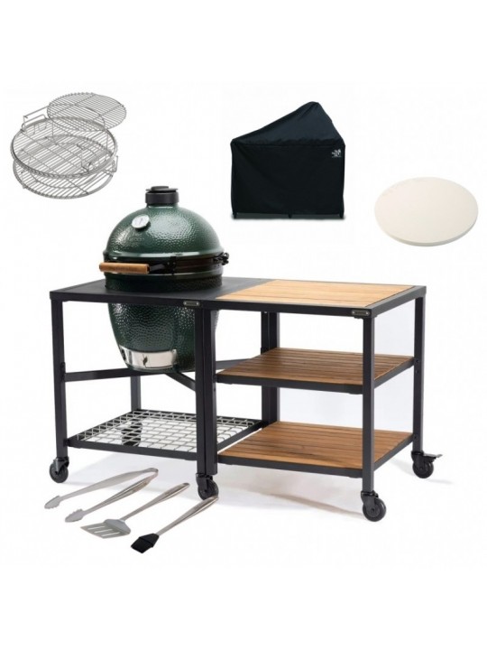 Комплект Big Green Egg Large в столе Комплект Big Green Egg Large в столе