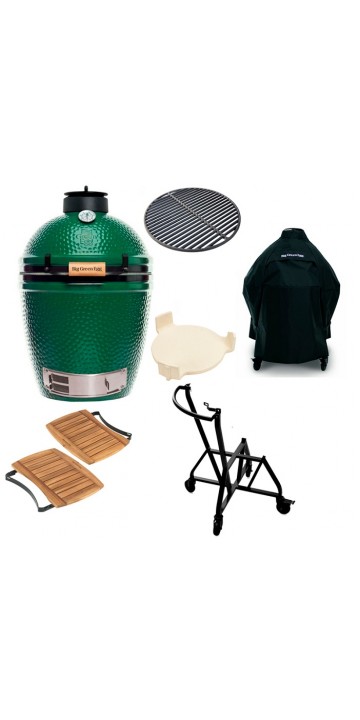 Комплект Big Green Egg Medium на подставке
