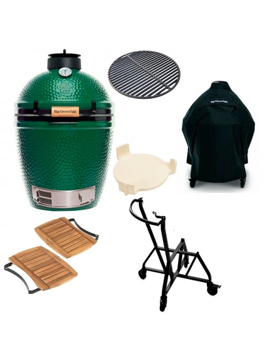 Комплект Big Green Egg Medium на подставке