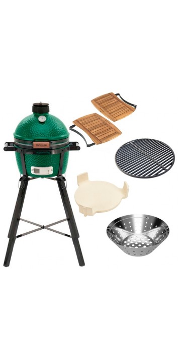Комплект Big Green Egg MiniMax на высокой подставке