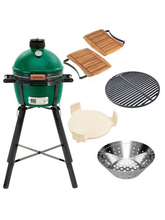 Комплект Big Green Egg MiniMax на высокой подставке