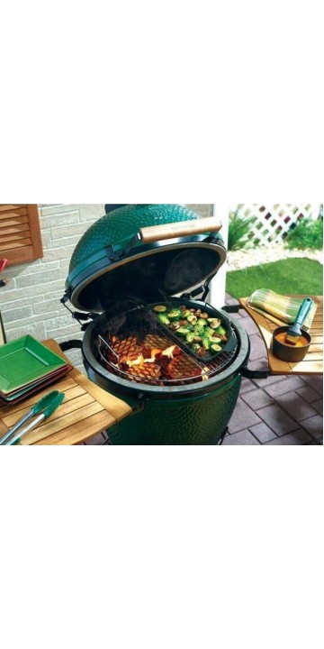 Решетка под отсекатель жара для гриля Big Green Egg М, стальная Решетка под отсекатель жара для гриля Big Green Egg М, стальная