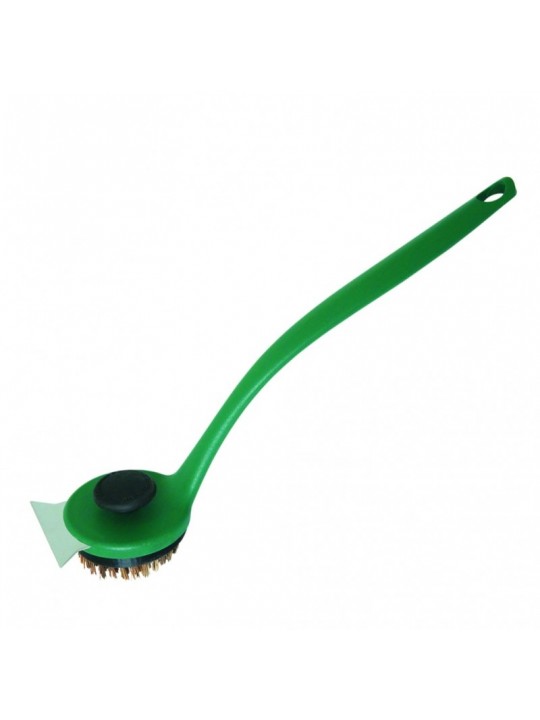 Скребок сo щеткой для гриля Big Green Egg Скребок сo щеткой для гриля Big Green Egg