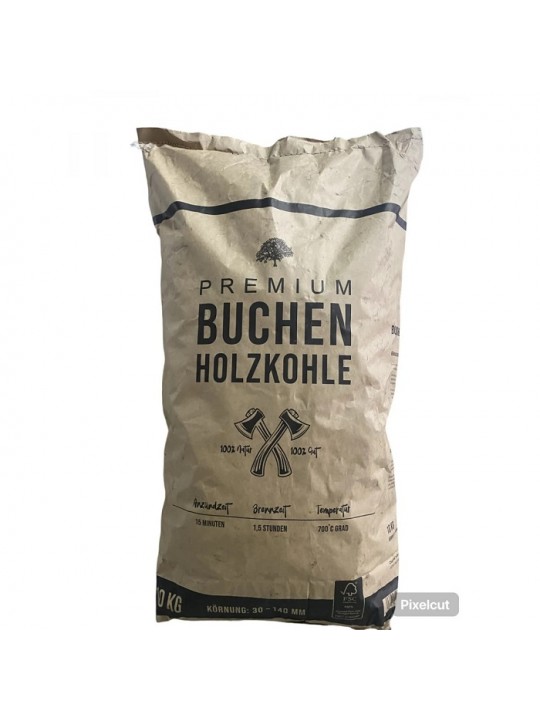 Уголь древесный, премиум, 10 кг