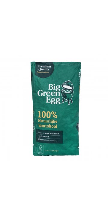 Натуральный уголь древесный Big Green Egg 9кг