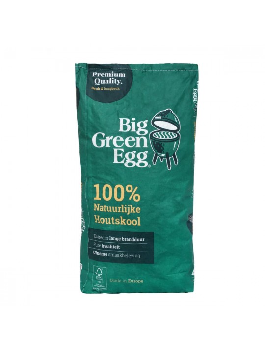 Натуральный уголь древесный Big Green Egg 9кг