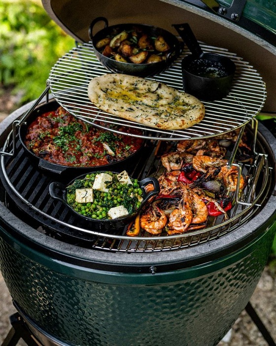 Приготовление на EGGspander Big Green Egg