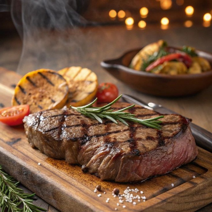 Идеальный стейк на Big Green Egg