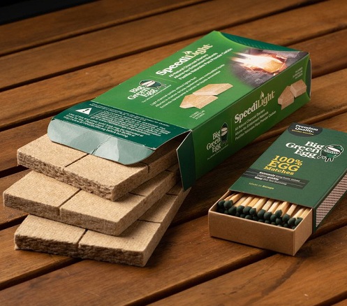 Розжиг угля Big Green Egg