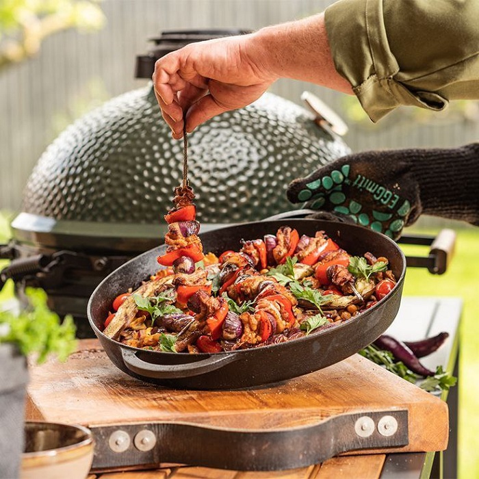 Рецепт овощей на Big Green Egg