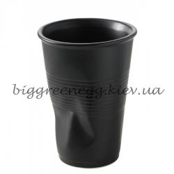 Revol Мятый стакан для воды,черный, 250 мл