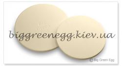 Плоская глиняная форма для выпекания Big Green Egg L